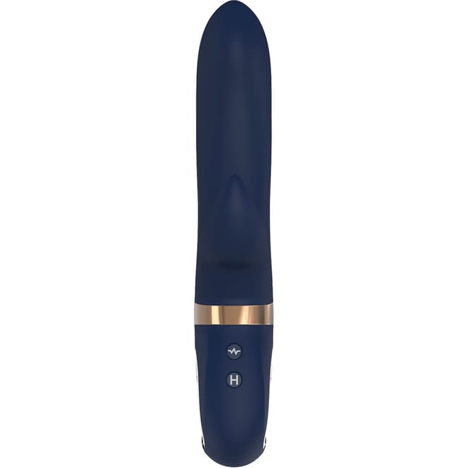 Dream Toys - Goddess Collection Verwarmde vibrator Atropos  - Blauw
