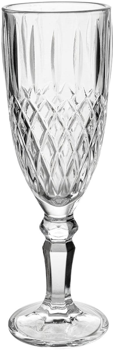 Clayre & Eef Champagneglas 150 ml Transparant Glas