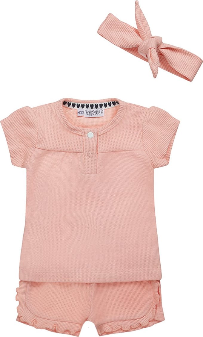 Dirkje R-SMILE Meisjes Kledingset - Pink - Maat 86