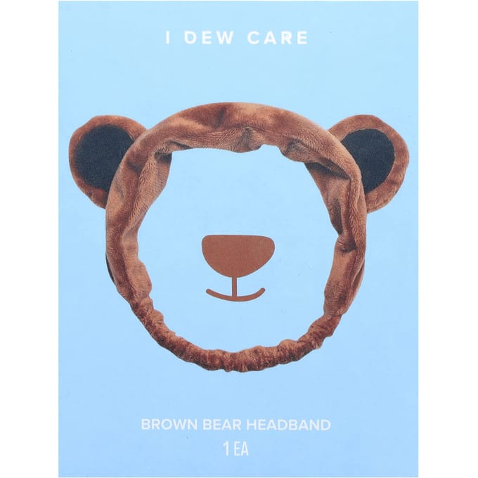 I Dew Care, Bandeau Ours Brun, 1 pièce brown