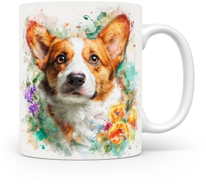 Beker Cardigan Welsh Corgi