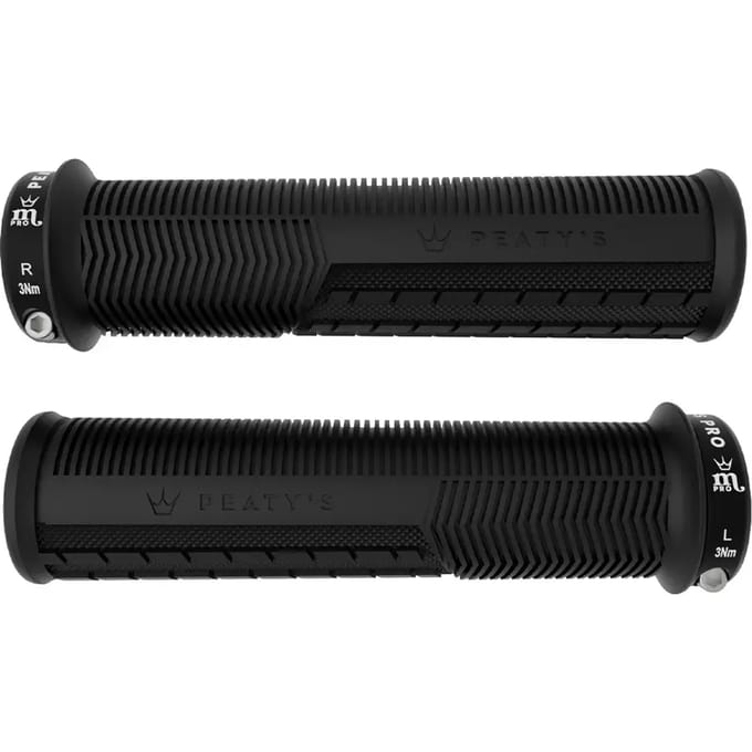 Peaty´s Monarch Pro Grip Mushroom Thin Handvatten Zwart 130 mm