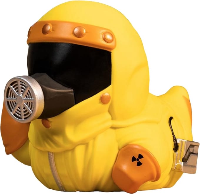 Numskull - TUBBZ Badeend - Back to the Future - Marty Anti-Radiation Suit - 9cm