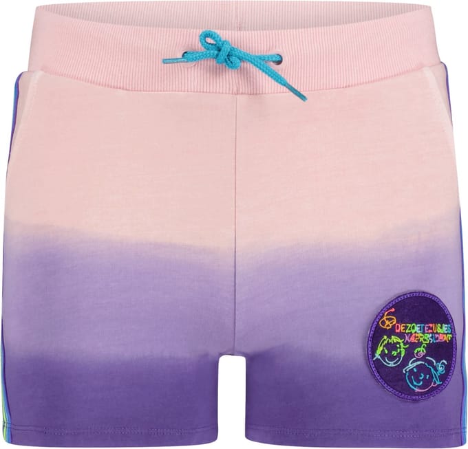 4PRESIDENT Korte broek Meisjes Short - Tie dye - Maat 110