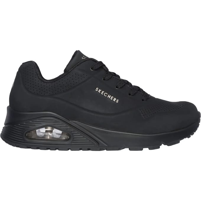 Skechers Uno - Stand On Air - Dames Sneakers - Zwart