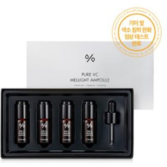 Dr.Ceuracle Ampoule Pure VC Mellight Éclaircissante Éclat 8ml x 4ea SET