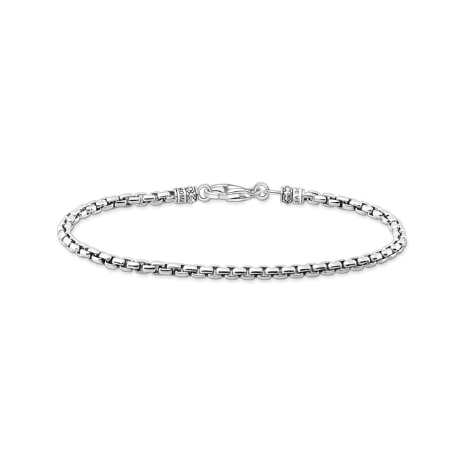 Thomas Sabo unisex armband 925 zilver 18 Zilver 32023660