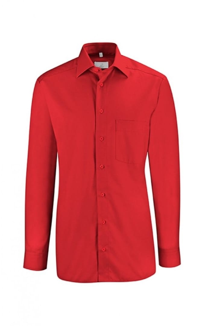 Greiff 6665 overhemd lange mouw | Maat 39/40 | Rood