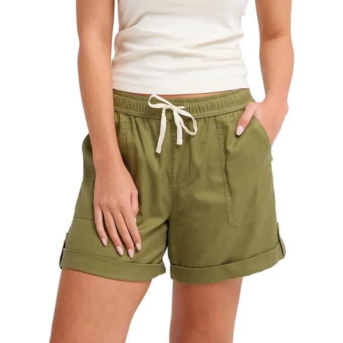 Roxy Sweetest Day Korte Sportbroek Groen L Vrouw