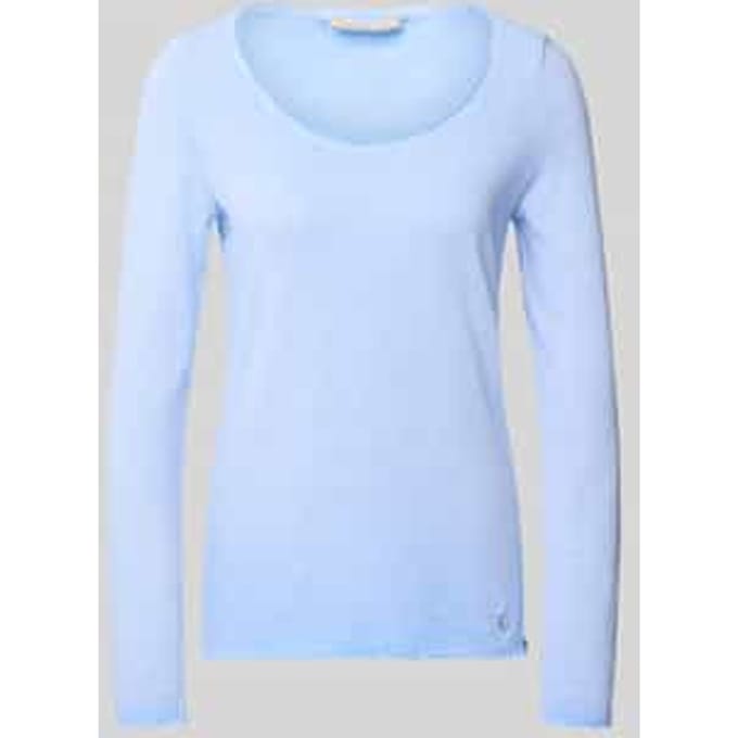 Shirt met lange mouwen met ronde hals