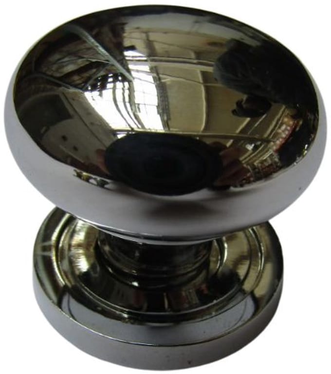Round Cabinet Knob Polished Chrome 30mm