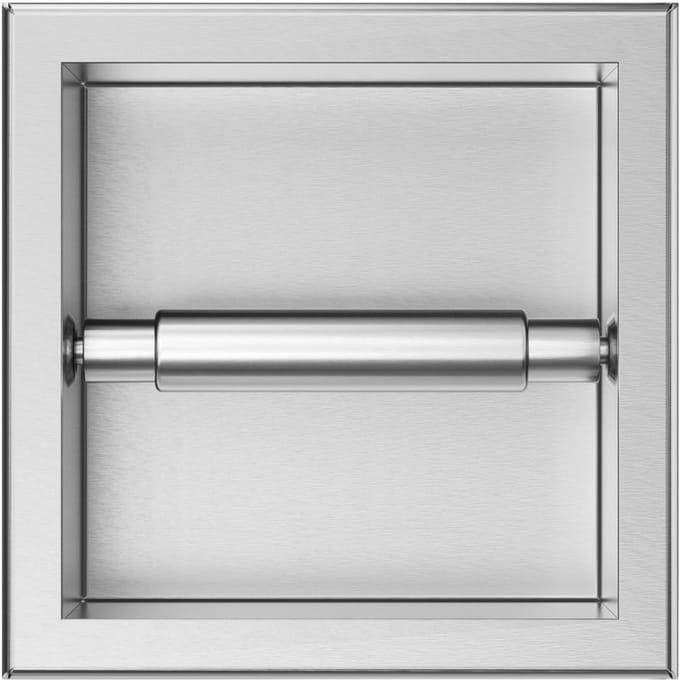 RVS Inbouw Toiletrolhouder WANDDOOS PAPIER 1 - Modern & Duurzaam