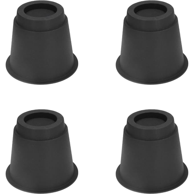 4 Stuks Plastic Meubelverhogers 5 Inch Zware Stapelbare Cirkel Bedverhoger voor Bed Stoel Tafel