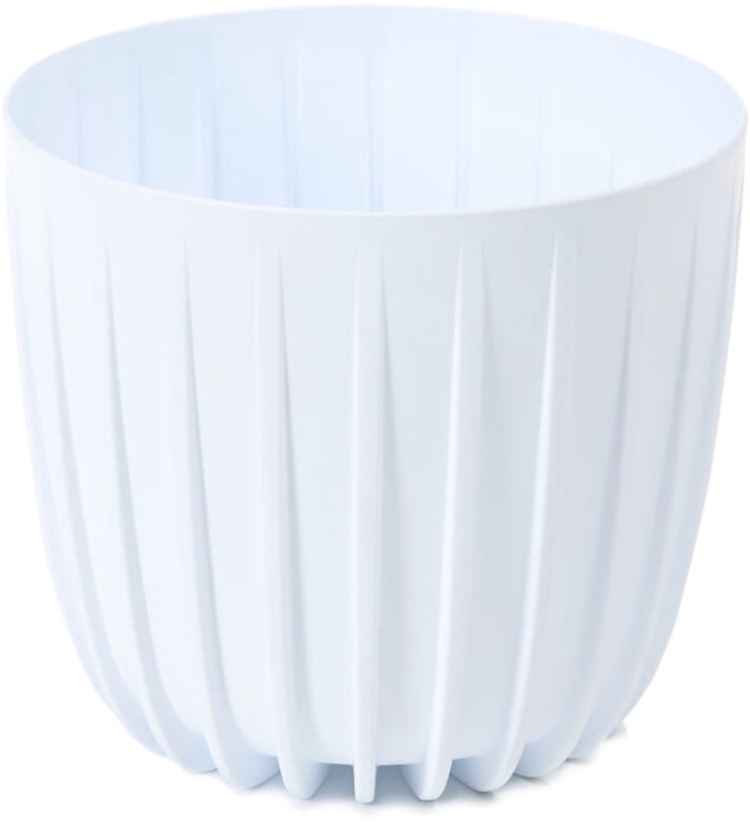 Lamela Mira Lage Pot 16cm Wit - Stijlvol & Duurzaam