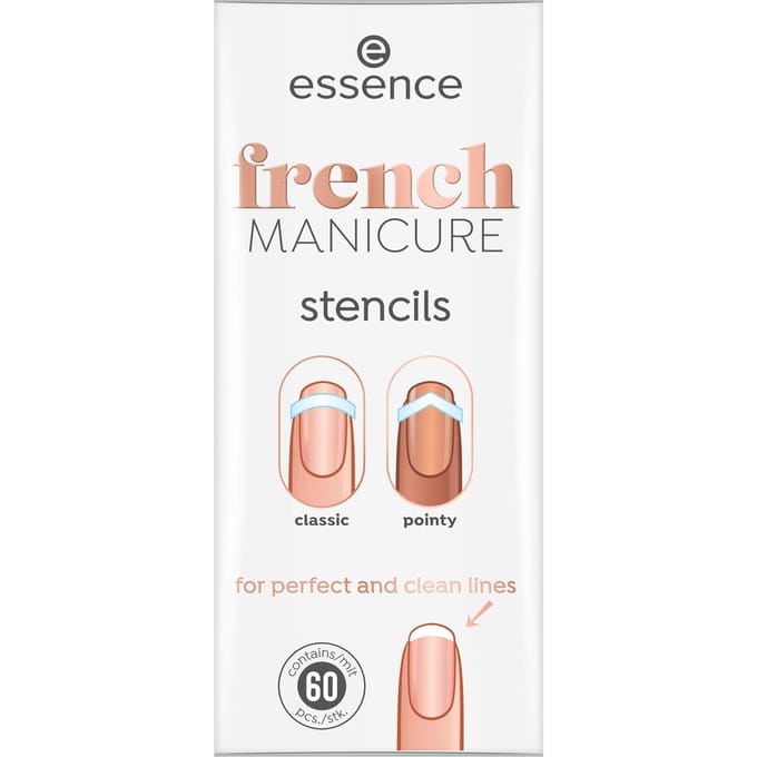 Essence French Manicure Stencils 01 French Tips &amp; Tricks 60 st