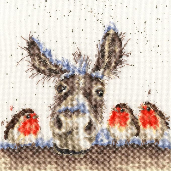 Christmas Donkey borduren (pakket)