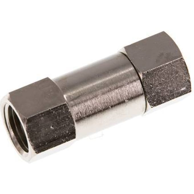 G 1/4'' Vernikkeld Messing Terugslagklep 10 bar (145 psi) NBR