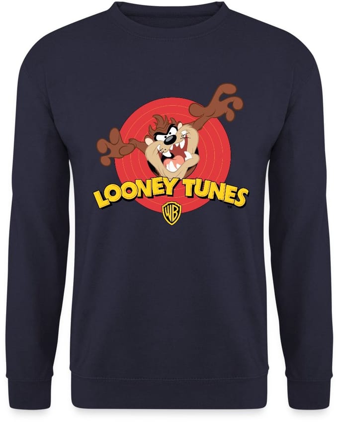 Looney Tunes Tasmanian Devil Sweater Heren