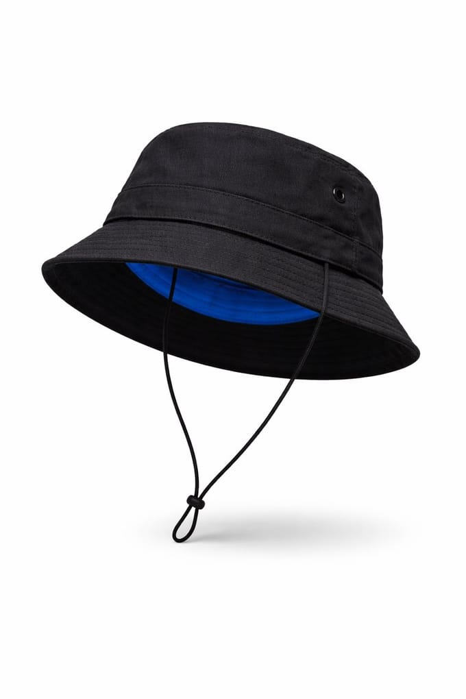 Verkoelende Bucket Hat – Evaporation Technology | Zwart