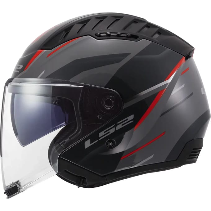 Jet motorhelm LS2 OF600 Copter II Diston