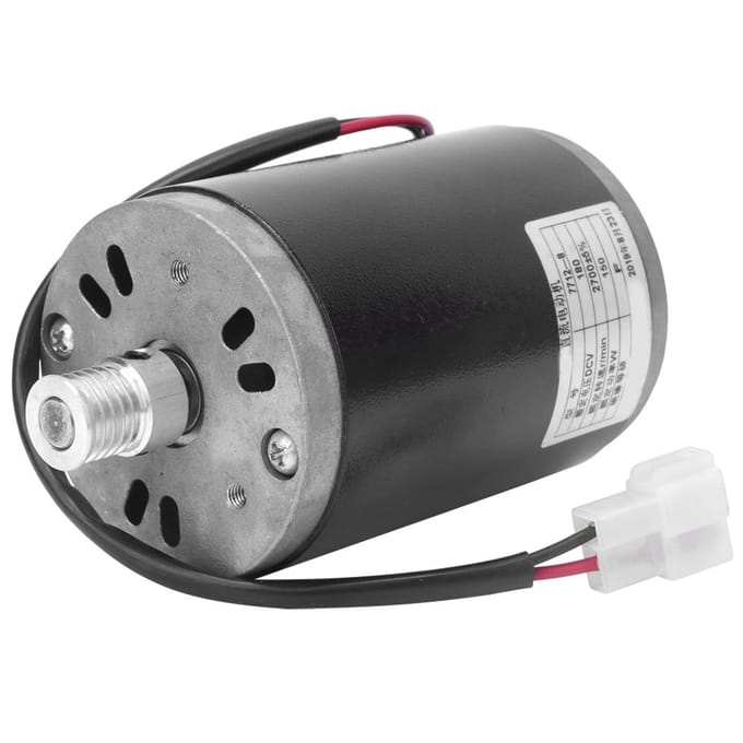 7712?8 180V 150W Aluminiumlegering Permanente Magneet DC Borstel Elektromotor Kettingwiel Synchroniseren
