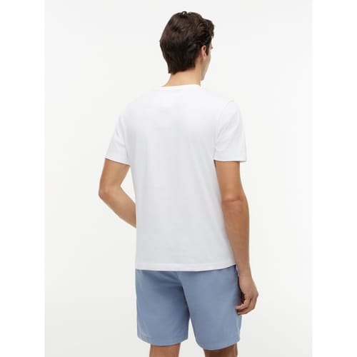Tommy Hilfiger Script Flag Regular White Taglia: S | T-shirt stampate Outlet | Uomo | Bianco