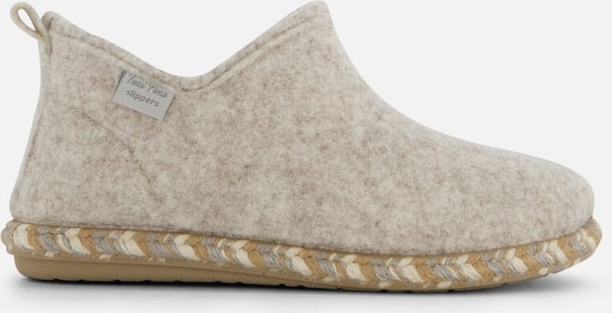 Toni Pons Duna Pantoffels beige Textiel - Dames - Maat 37