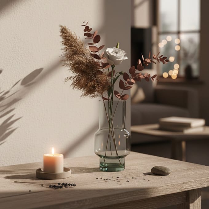Vaas Pablo | Gerecycled Helder Glas | Cilindrisch met Bolling