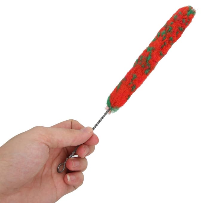 Kit d'accessoires d'entretien pour flûte Chiffon d'écouvillon Gant Tournevis Kit de brosses à tige red