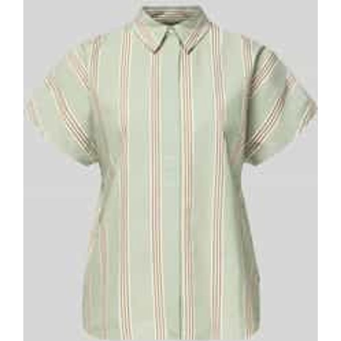 relaxed fit overhemdblouse van puur katoen model 'LARISAANA B'