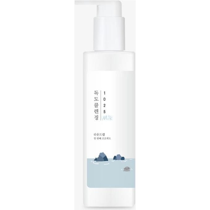 Round Lab 1025 Dokdo Lait Nettoyant 200ml Doux Hydratant Démaquillant