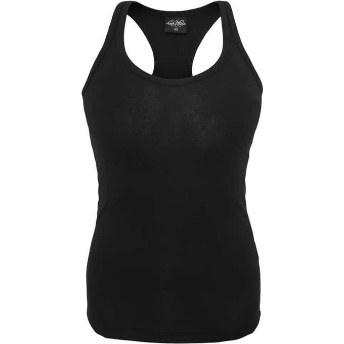 Urban Classics - Jersey Mouwloze top - S - Wit