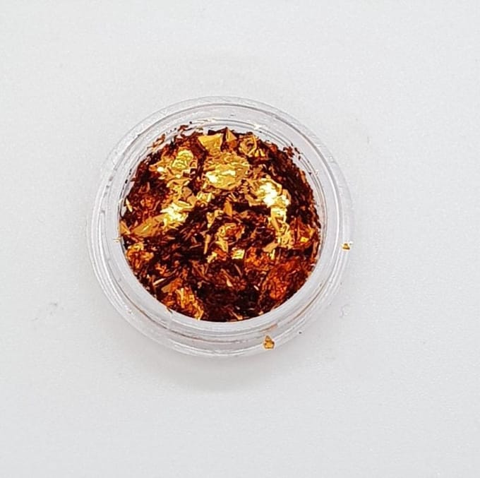 Korneliya Folie Flakes CaÃ¯ro Copper