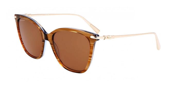Longchamp LO757S ESPRESSO/BROWN 55/17/145 Unisex Zonnebrillen