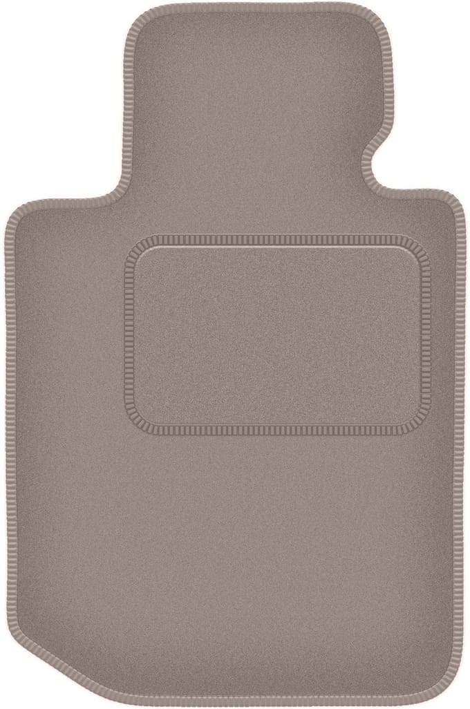 Beige bestuurdersmat voor: BMW 2 G42 Coupé (2021-2022)