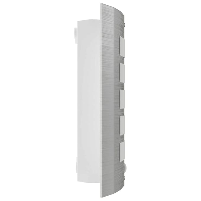 vidaXL Sierlijke RVS wandlamp met bewegingssensor