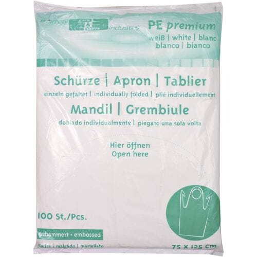 medical care & serve 1005100 1x-schort 75 x 125 cm VE 100 Wit