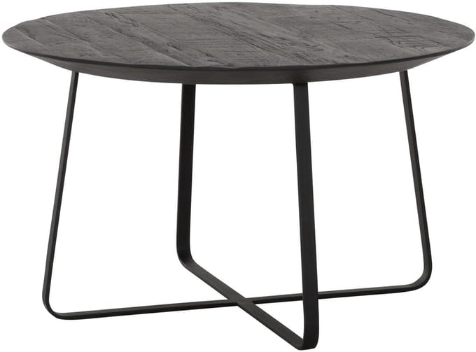 DTP Home Salontafel Neptunes rond teakhout - 60x60x35 cm