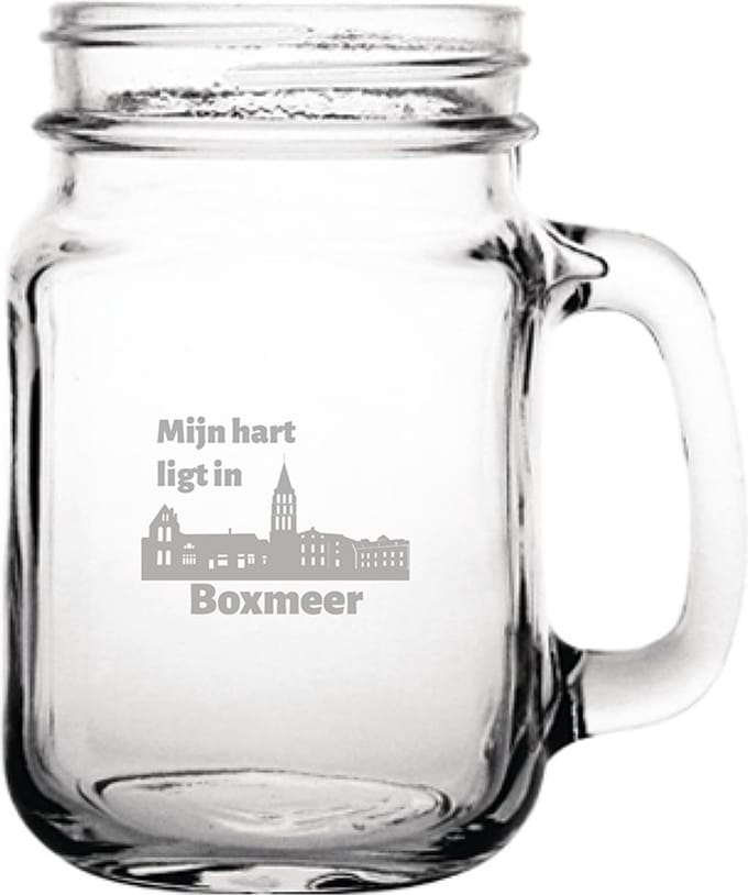 Gegraveerde Drinkglas 45cl Boxmeer