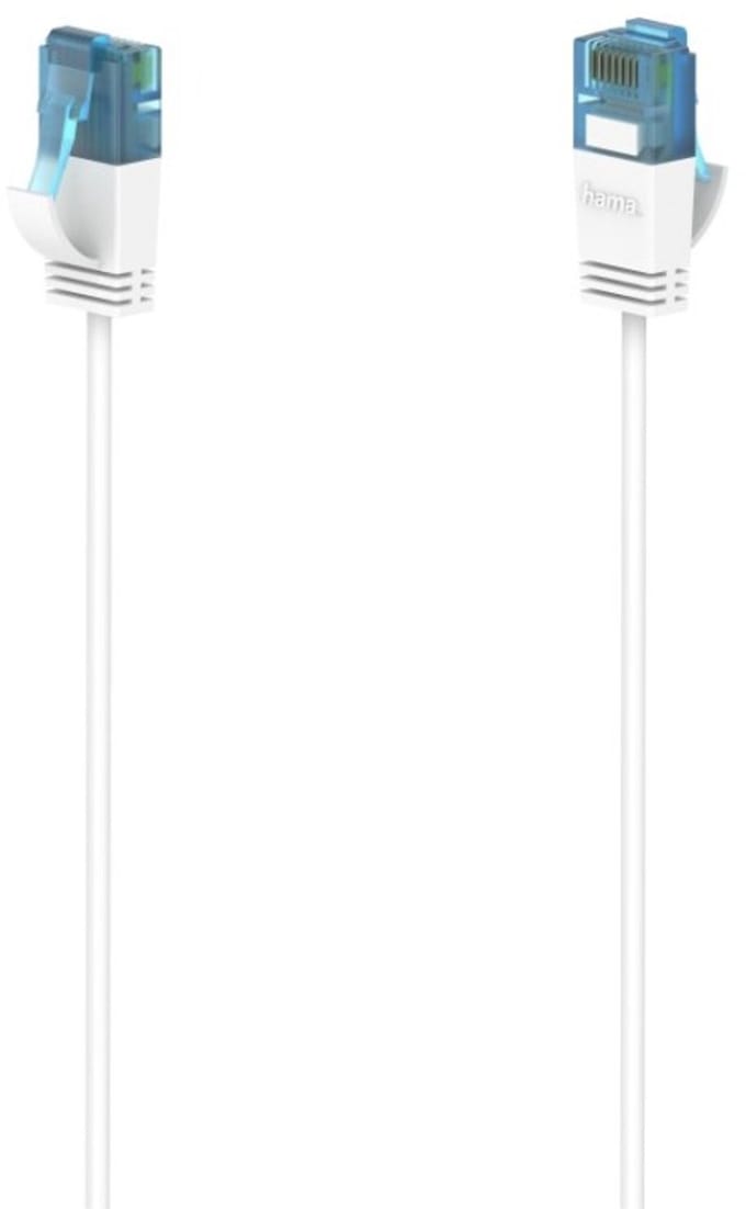 Hama Netwerkkabel Flexi-Slim CAT-6a 10 Gbit/s U/UTP 0,75 M