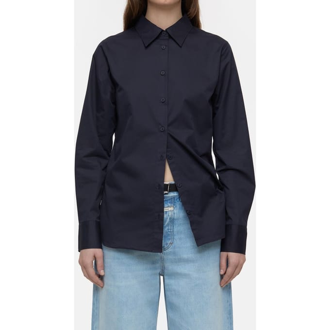 Closed Waisted Shirt Shirts & Blouses Dark Night Größe: S | Business hemden Outlet | Damen | Schwarz