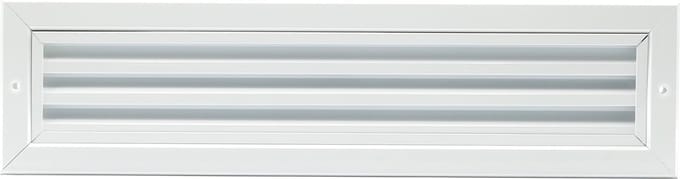 Nedco BV Deurventilatierooster 470x121mm aluminium wit