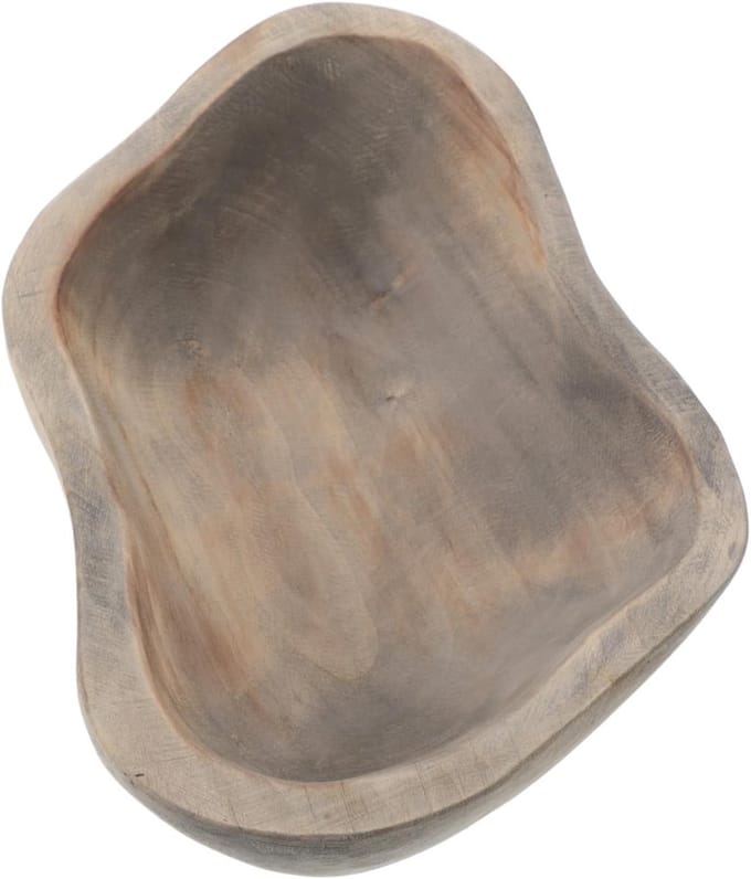 Vlindervoeder Hout - Vogelbad Drinker - Tuindieren Voeden - Natuurlijk Rustiek Design - 25 x 17 x 6 cm - Multicolor