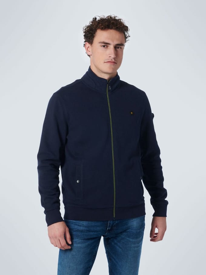 No Excess Mannen Sweater Nacht Blauw XL