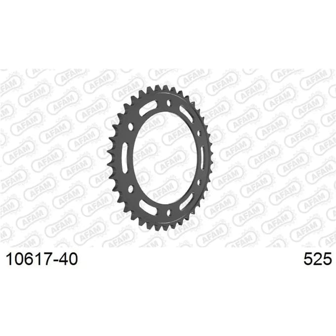 Stalen kroon #525 Afam CBR RR 10617 40T