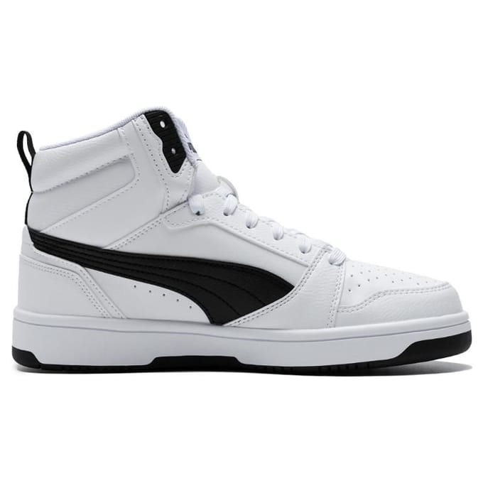 PUMA Rebound v6 Unisex Sneakers - Wit/Zwart