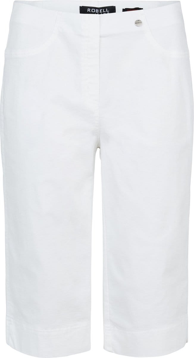 Robell Bermuda Shorts Bella 04 Wit Maat 46