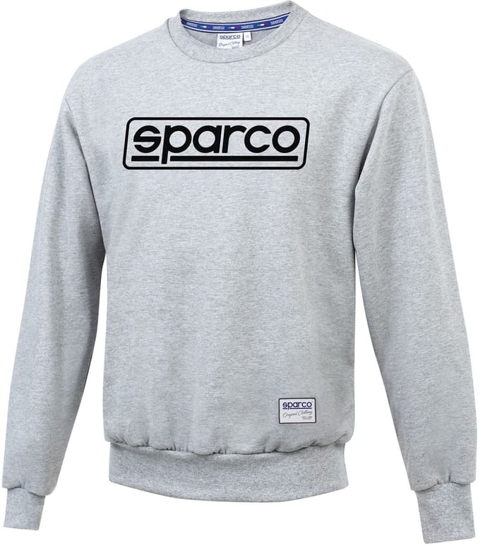 Sparco Frame Ronde Hals Sweater - Grijs