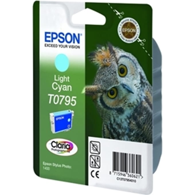 Epson T0795 inktcartridge licht cyaan (origineel)