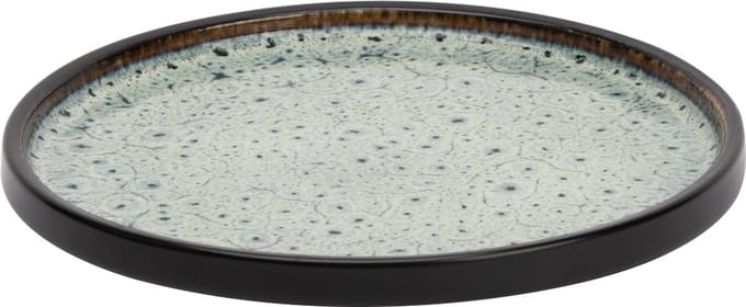 Palmer - Bord - Coco - 19 cm - Blauw - Porselein - Ontbijtbord